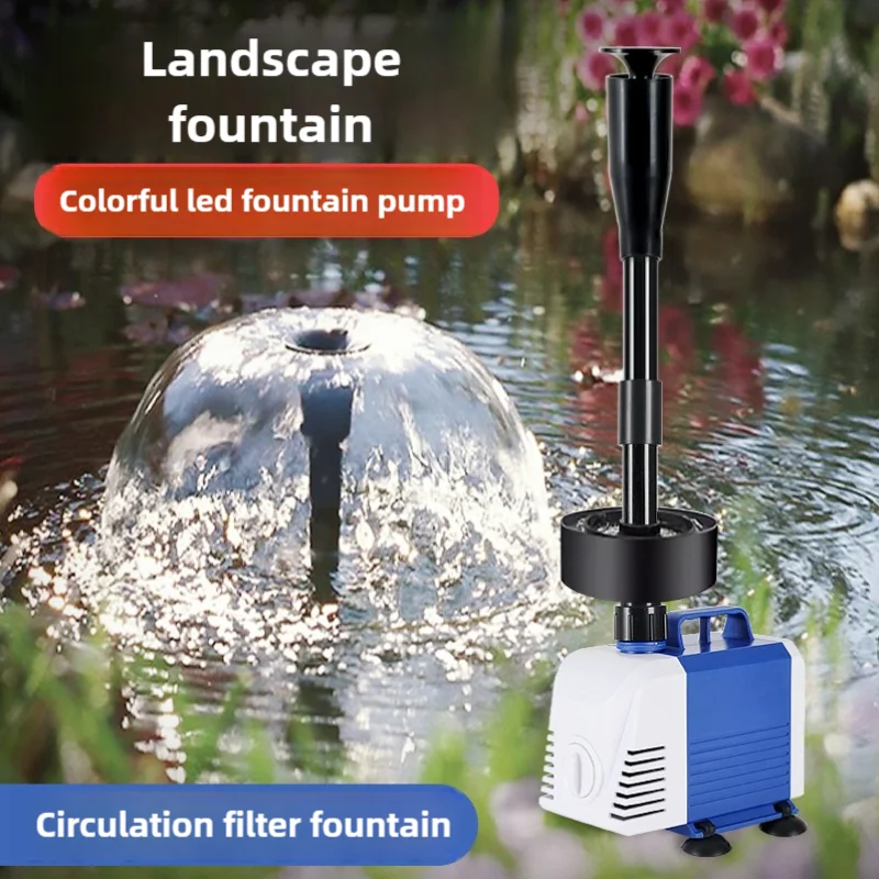 Aquarium Fish Images - 110V 220V Fish pond fountain pump
