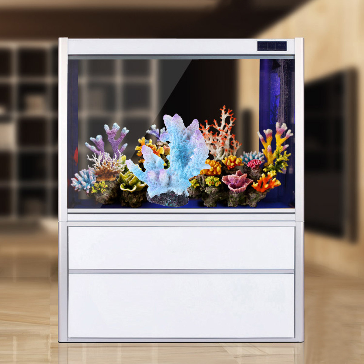 Aquarium Xl - Xl-S1718 Realistic Resin Coral Fish Tank