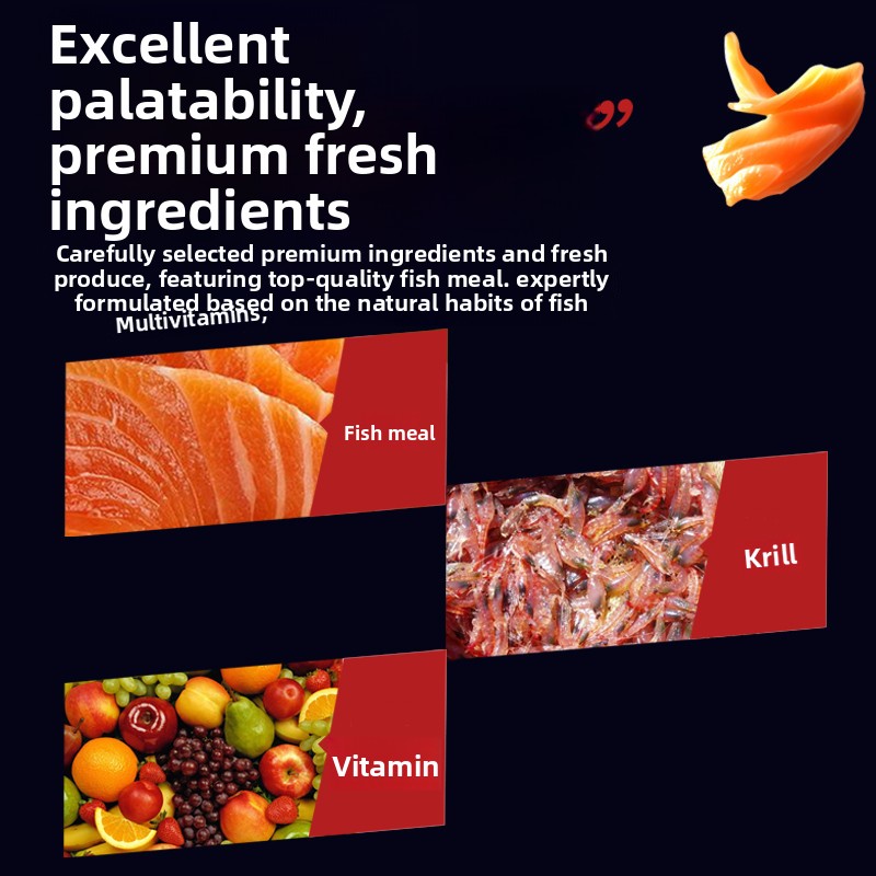Huiqiancai Micro Pellets Fish  - Tetra Fish In Aquarium recension och pris