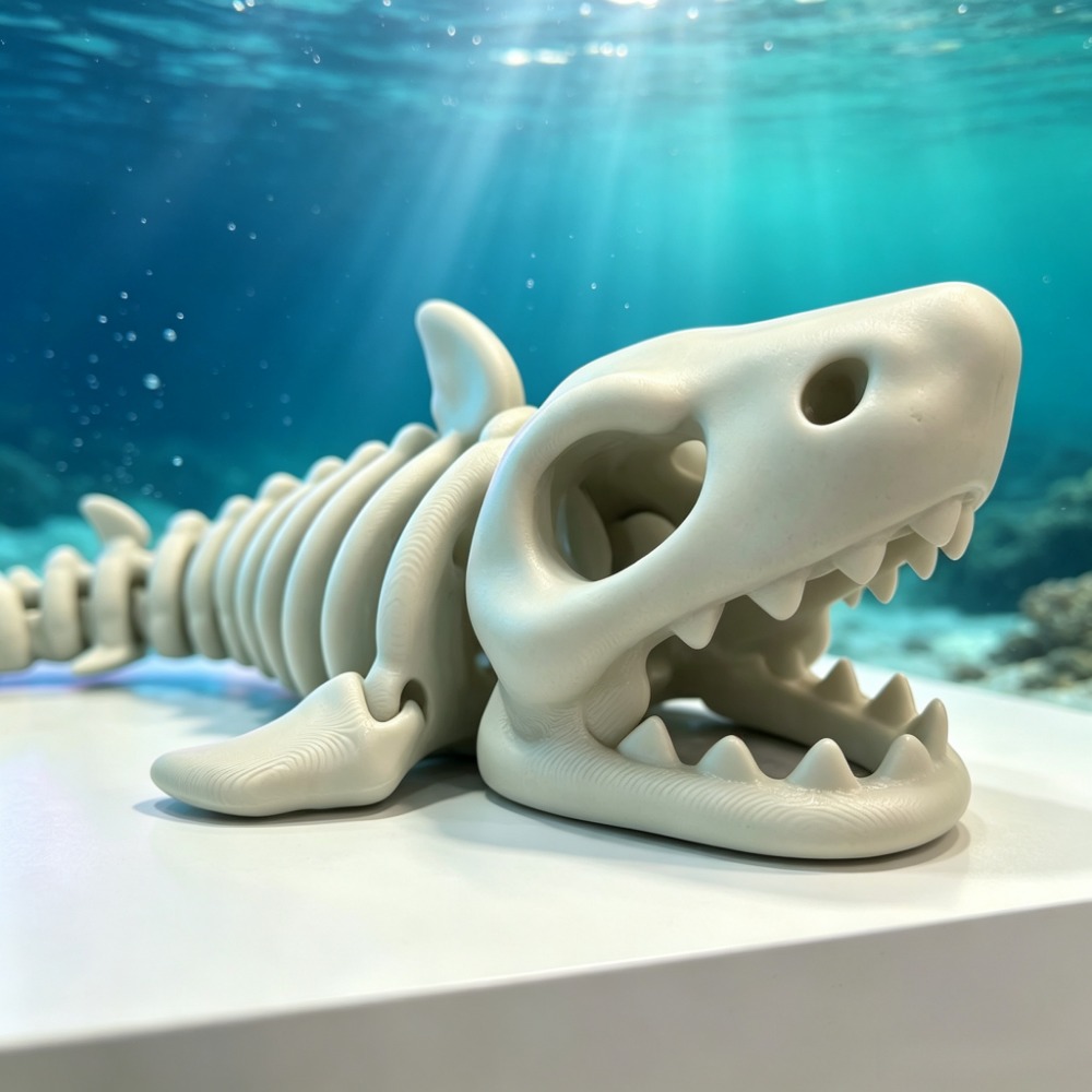 Shark Skeleton Aquarium Decor  - Aquarium Fish Only recension och pris