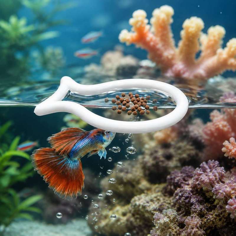 Fish Shaped Floating Feeding R - Aquarium Fish Price recension och pris