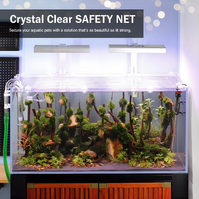 1Pcs Anti Escape Fish Tank Net - Aquarium Fish Jumping recension och pris