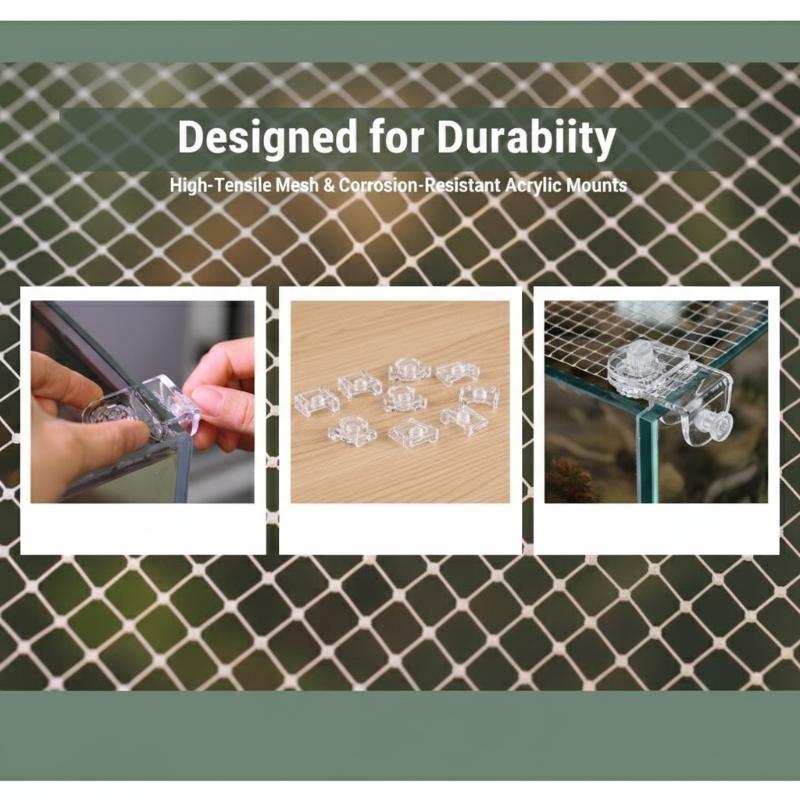 1Pcs Fish Tank Net Anti Jumpin - Aquarium Fish Jumping recension och pris
