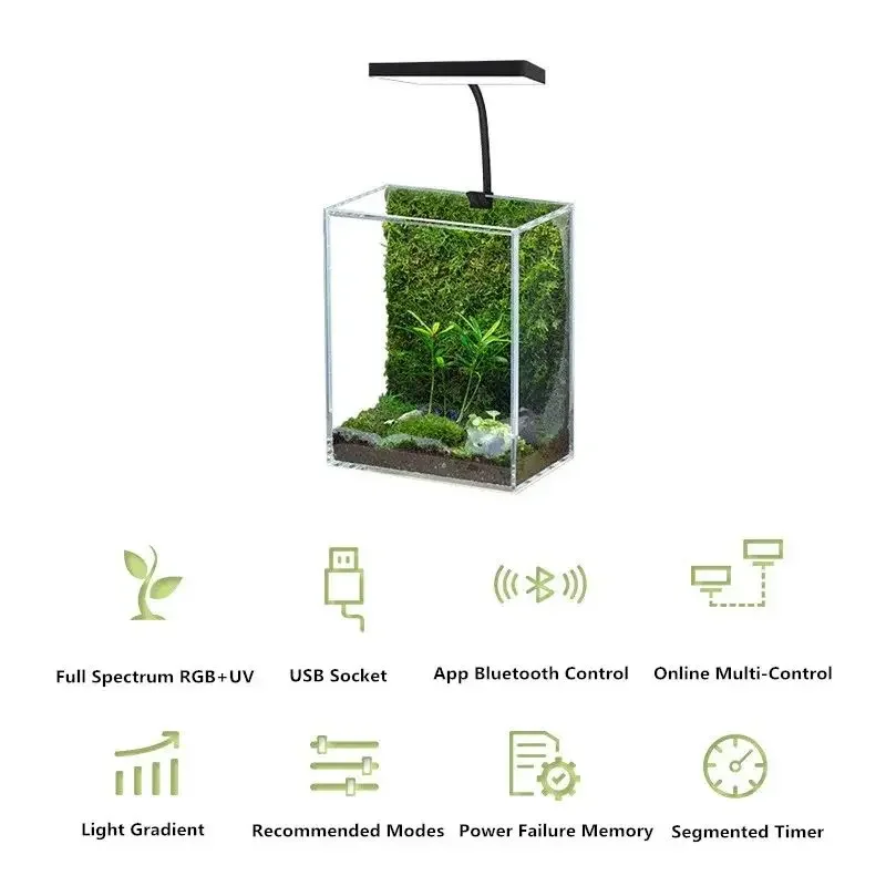 WEEK AQUA Mag Pro USB Nano Aqu - Aquarium Fish Light Lamp recension och pris