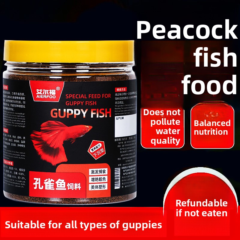 AIERFOO Micro Pellets Guppy Te - Tetra Fish In Aquarium recension och pris