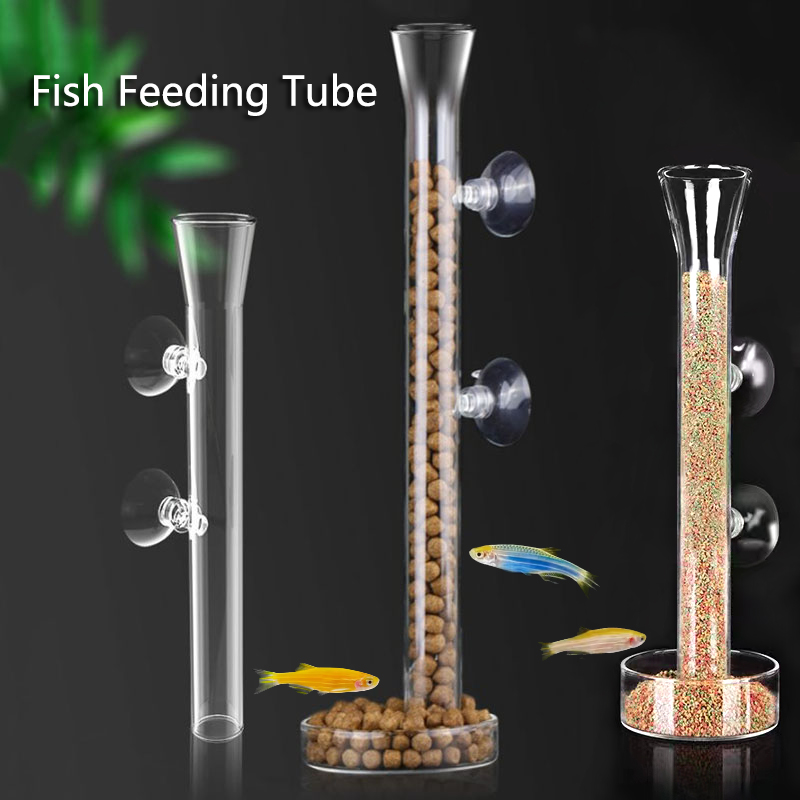 Glass Aquarium Feeder Tube Dis - Aquarium Fish Price recension och pris
