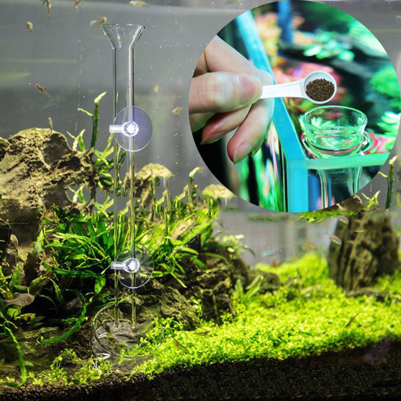 Glass Aquarium Feeder Tube Dis - Aquarium Fish Price recension och pris