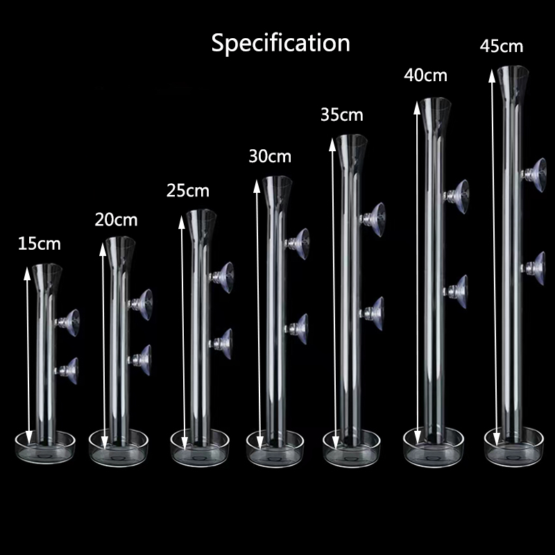 Glass Aquarium Feeder Tube Dis - Aquarium Fish Price recension och pris