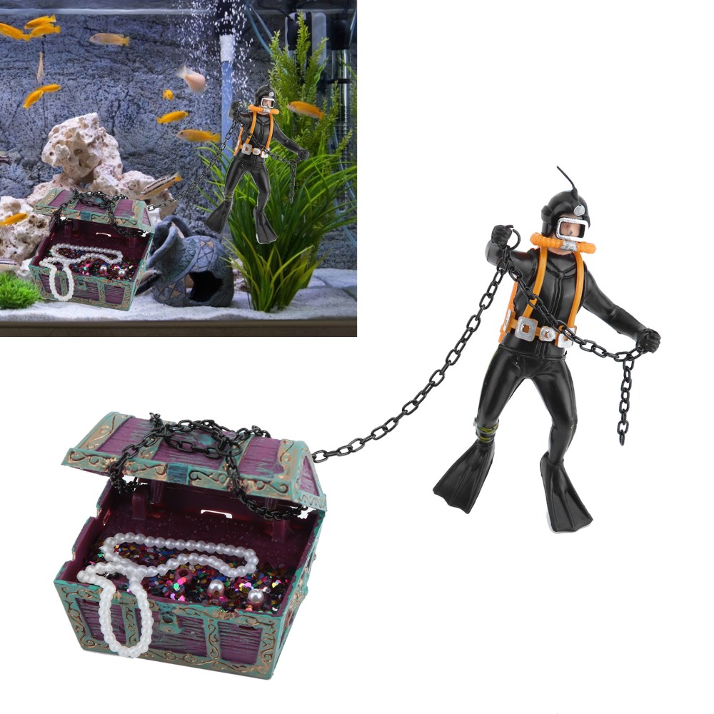 Resin Aquarium Ornament Live-A - Aquarium Fish Price recension och pris