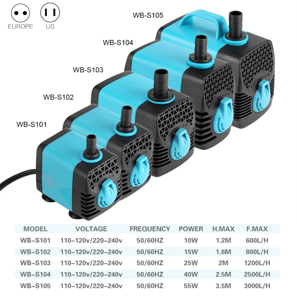 220V Ultra Quiet Submersible W - Aquarium Fish Images recension och pris