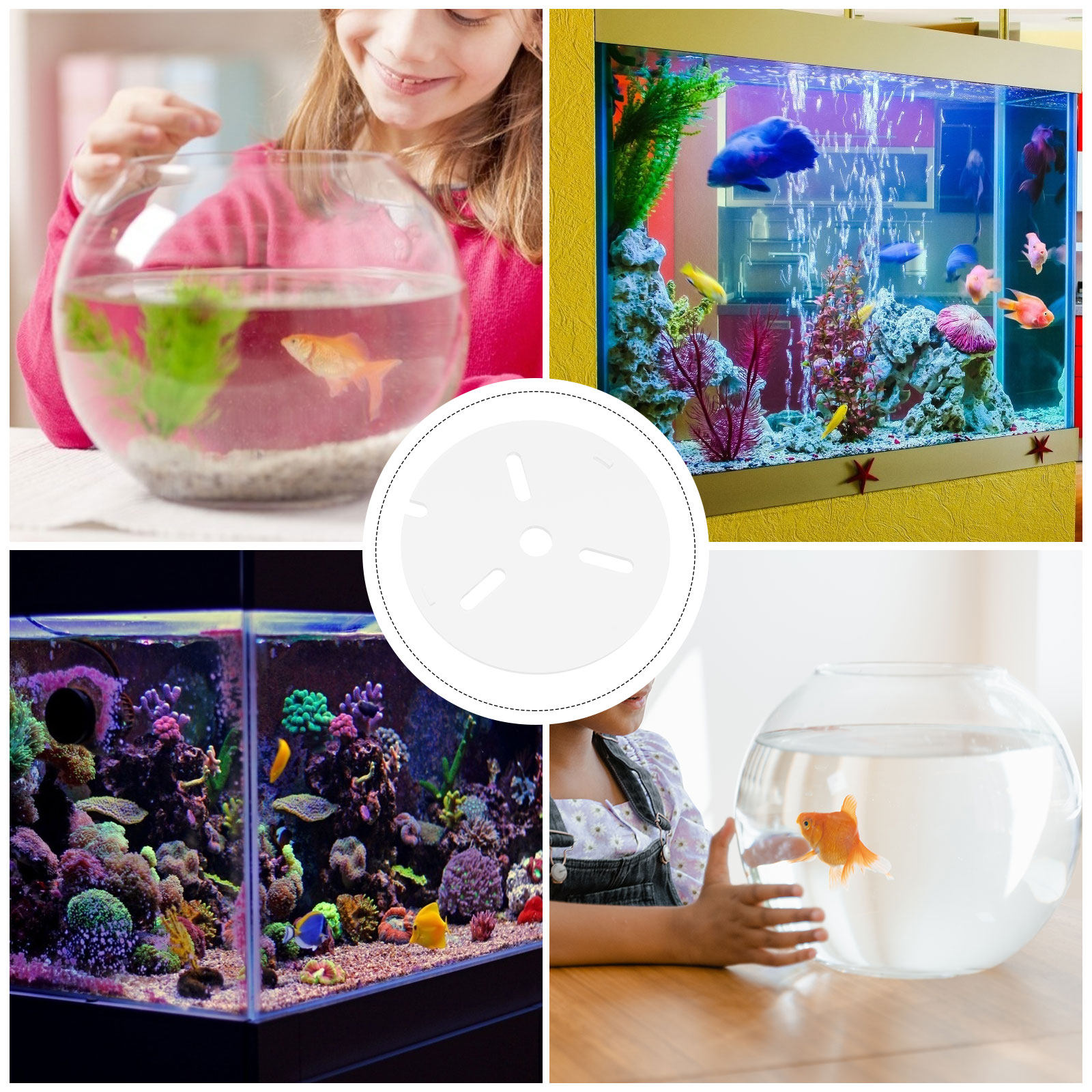 Acrylic Anti Jumping Aquarium  - Aquarium Fish Jumping recension och pris