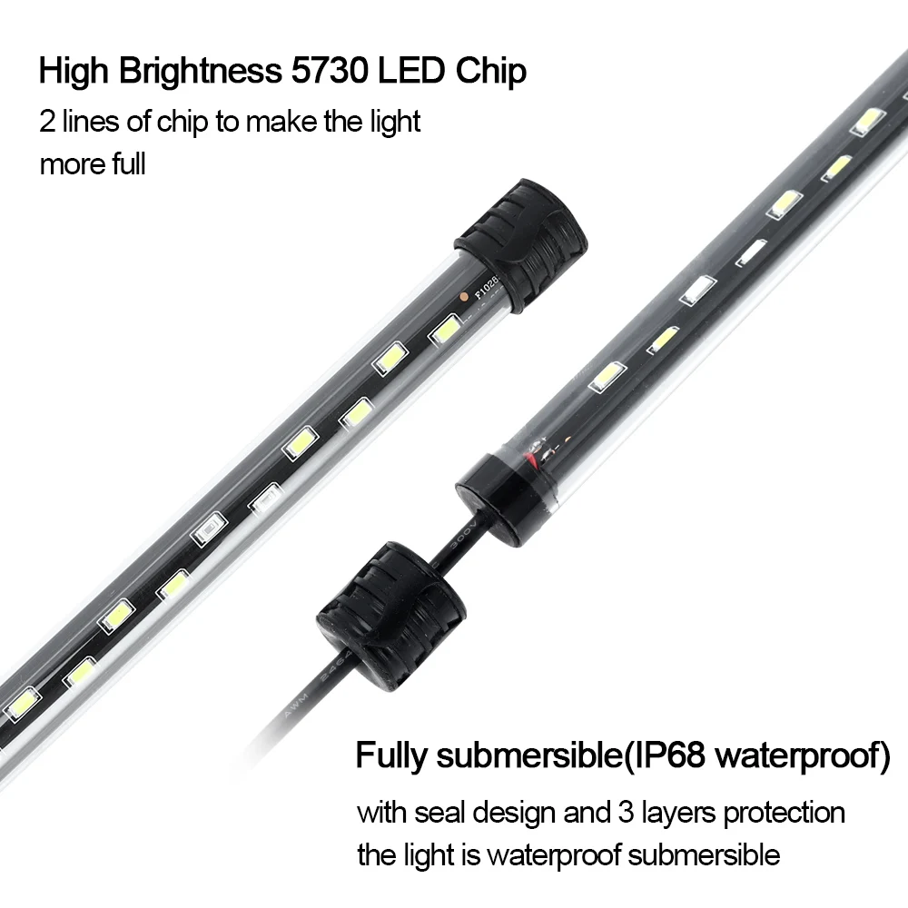 58CM  Aquarium Light LED Plant - Aquarium Fish Only recension och pris