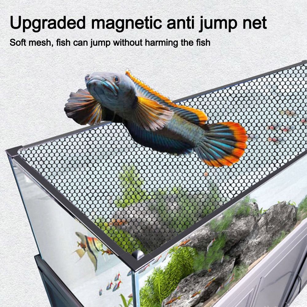 Sturdy Magnetic Fish Tank Lid  - Aquarium Fish Jumping recension och pris