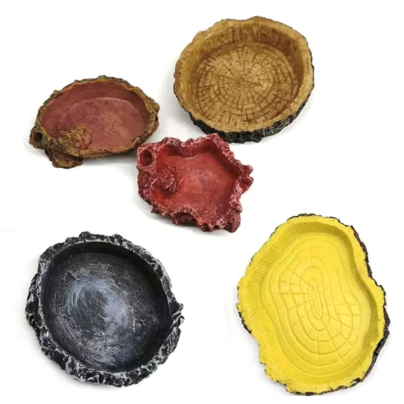 Pet Reptile Feeder Bowl Resin  - Aquarium Fish Price recension och pris