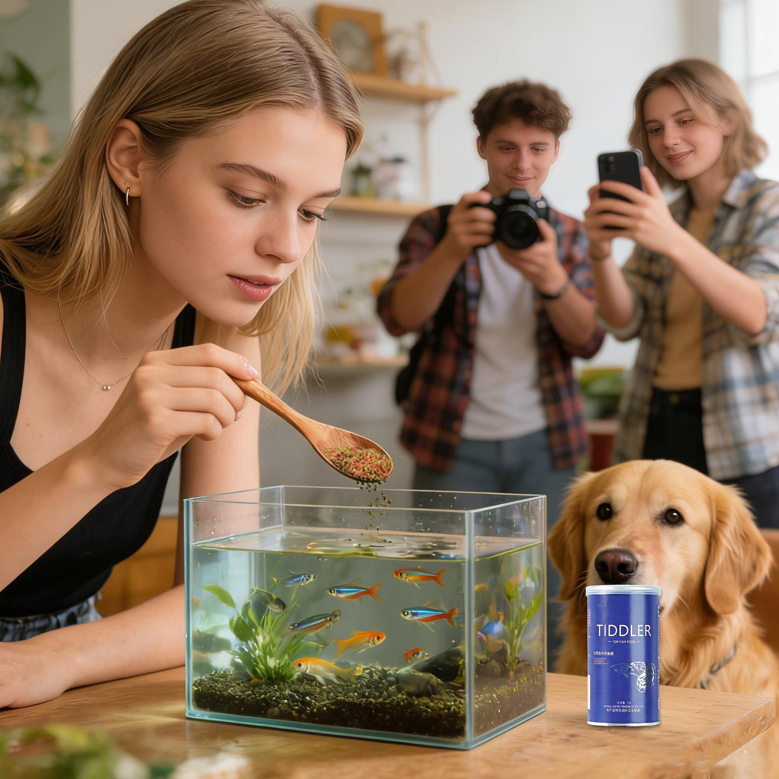 Fish Food Aquarium Feed Small  - Aquarium Fish Price recension och pris