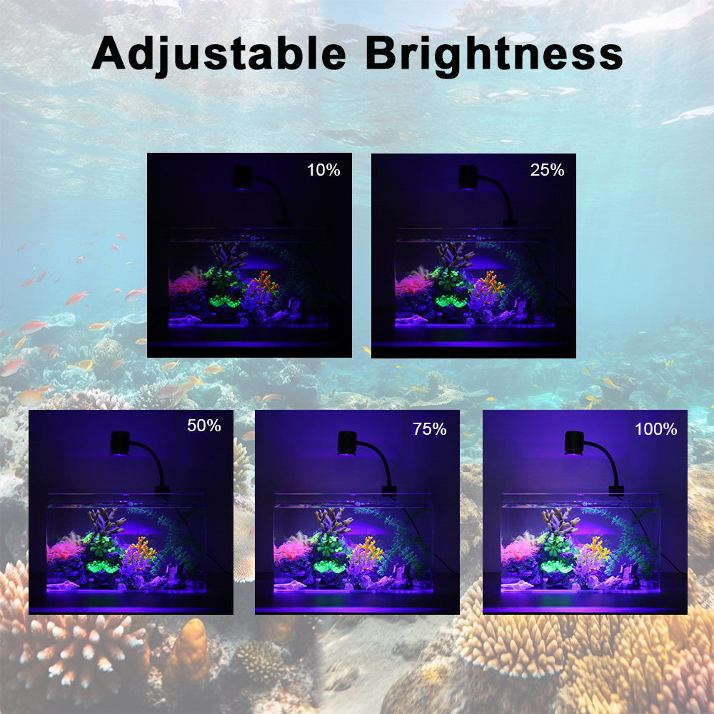 LED Aquarium Light Full Spectr - Aquarium Fish Light Lamp recension och pris