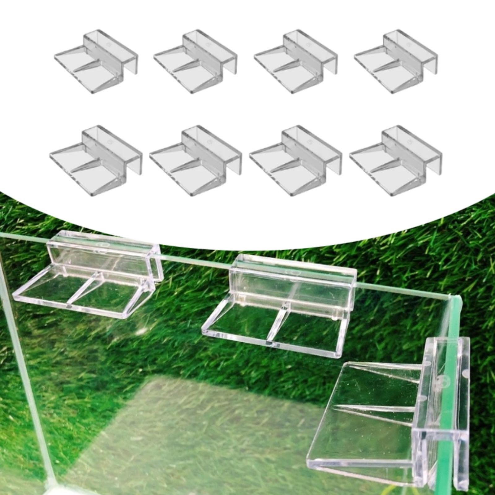 8 Pieces Fish Tank Lid Holder  - Aquarium Fish Jumping recension och pris