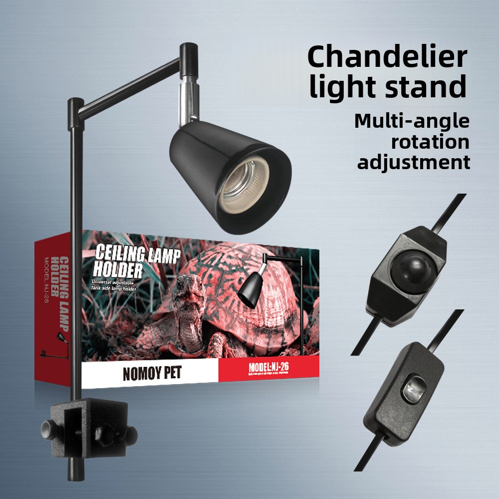 NOMOY Reptile Lamp Stand with  - Aquarium Fish Lamp recension och pris